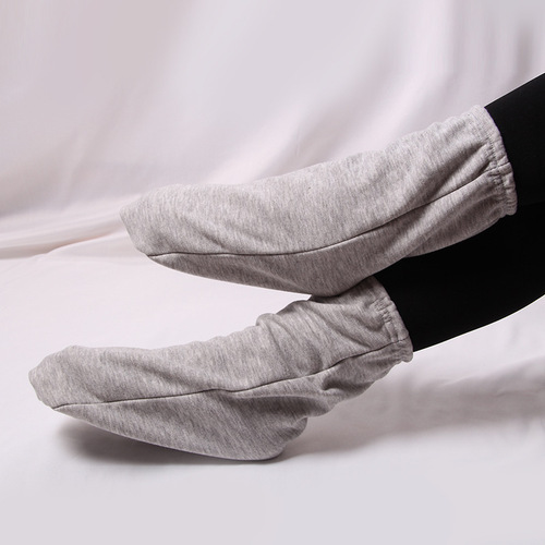 Wholesale maternity socks, padded socks, cotton mid-calf, autumn and winter, thick warm indoor socks, solid color sleep socks, unisex