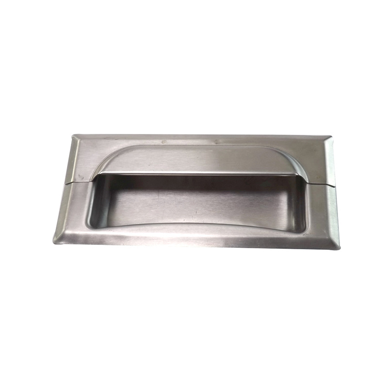 127 * 62mm acero inoxidable 304 mango de armario cajón armario puerta corredera oculta perno de mano empotrada mango de puerta