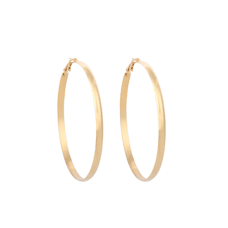 Fashion Exaggerated Simple Extreme Round Retro Simple Geometric Circle Earrings For Women display picture 11