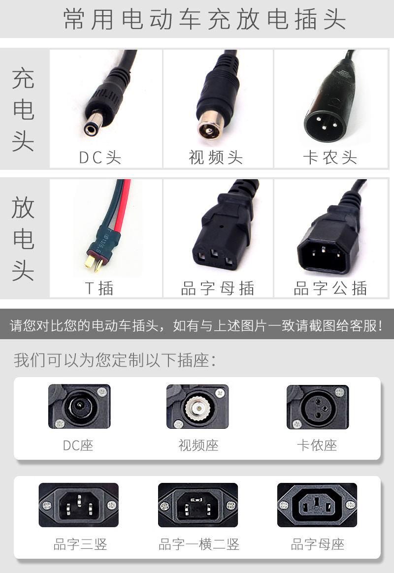 电动车端插头