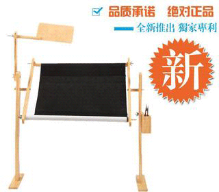 正品 立式实木十字绣架 绣架专卖 可调节 十字绣架子|ru