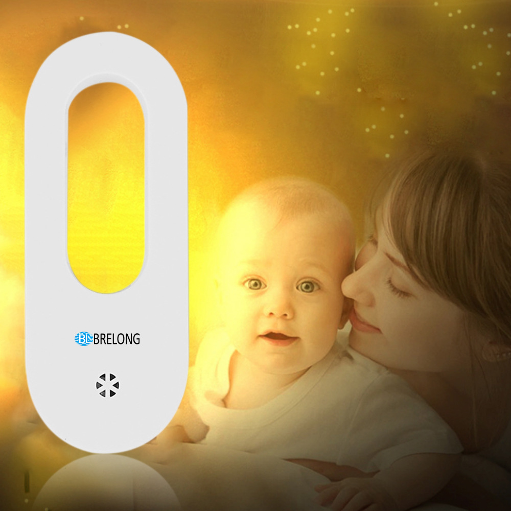 热销新款创意礼品光控LED智能小夜灯卧室床头伴睡灯喂奶灯|ru
