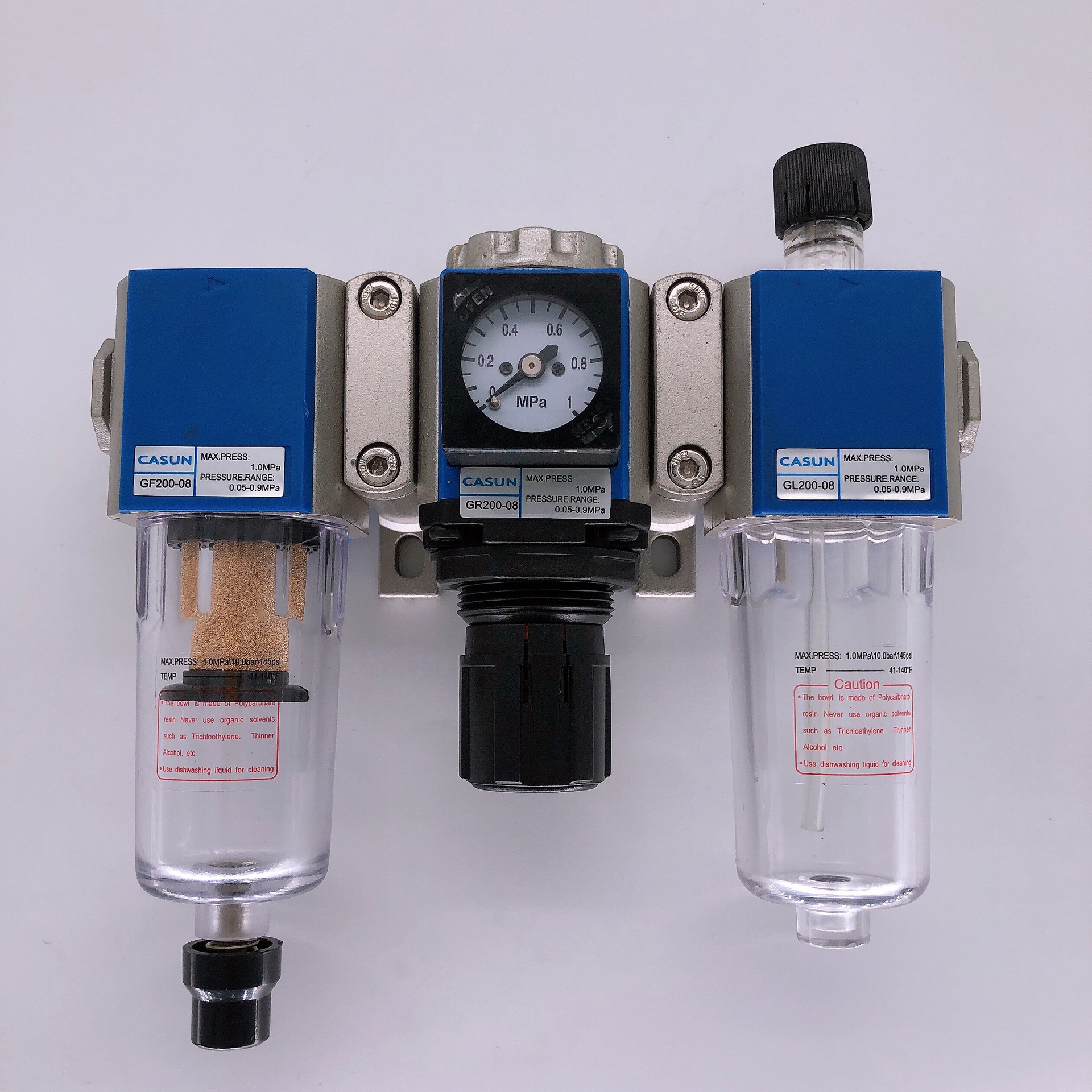 GC200-08/06 300-08/10/15 亚德客型G系列三联件