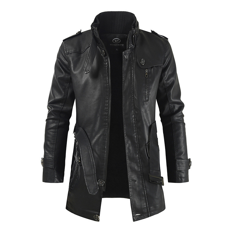 Veste en cuir homme - Ref 3443733 Image 2