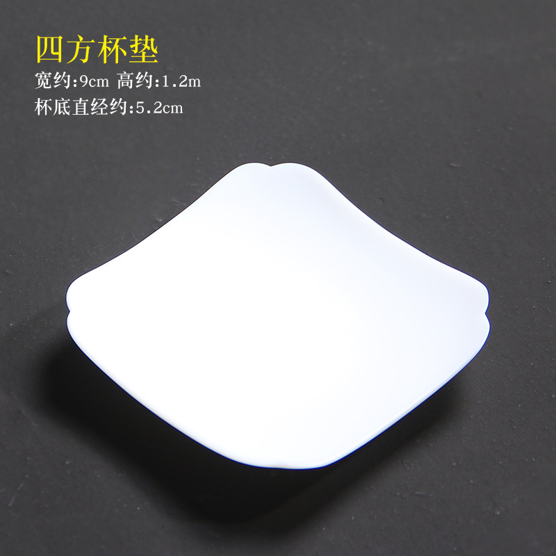 Winjiang dehua porcelana blanca Kung Fu taza de té oveja grasa Jade taza de té hecha a mano cerámica pequeña taza de té hogar taza individual