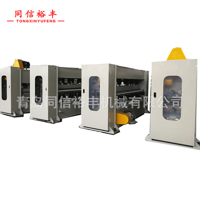 青岛无纺设备厂家供应8.2米针刺土工布生产线、土工布针刺机