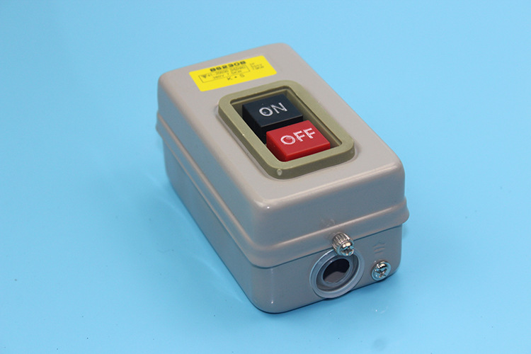 三相单相电机380V动力用压扣开关启动开关控制按钮400型材切割机