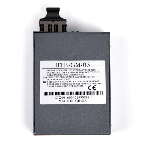 A Gigabit External Multimode Dual Fiber Optical Transceiver HTB-GM-03 Photoelectric Converter