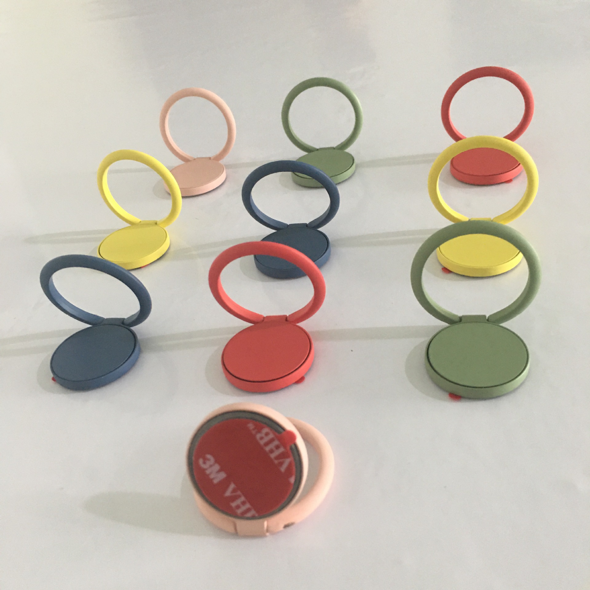 Fibbia per dito, staffa per anello, vernice interamente in metallo, fibbia per telefono stampata con aspirazione magnetica per auto leggera e sottile_voghion.com