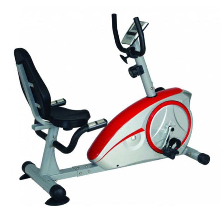 8601R Magnetic control home horizontal exercise bike for the elderly bicycle trainer lazy bike silent aerobic 2