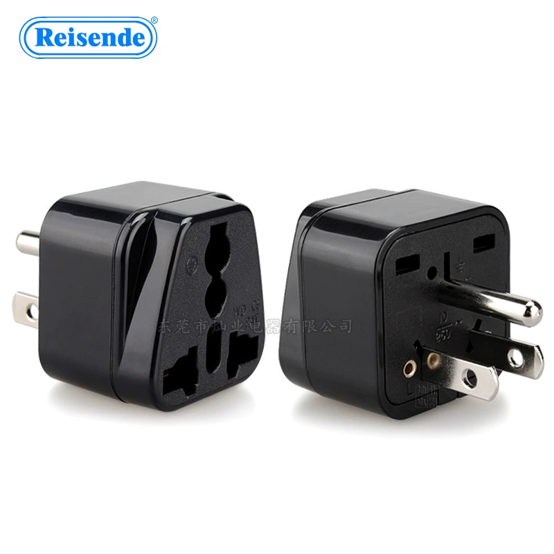 Factory spot supply US standard conversion plug CE certification American travel conversion socket US standard conversion header