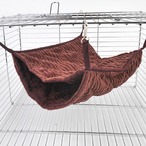 Small pet supplies winter warm four-legged cotton nest ferret hammock chinchilla squirrel sleeping bag plush hammock