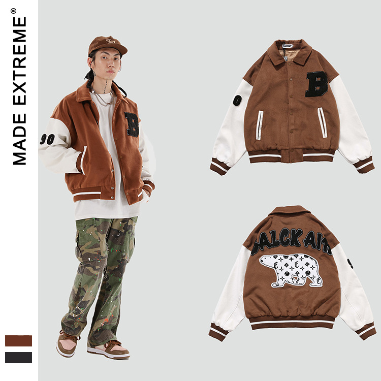 MADEEXTREME Street brand retro trend jac...