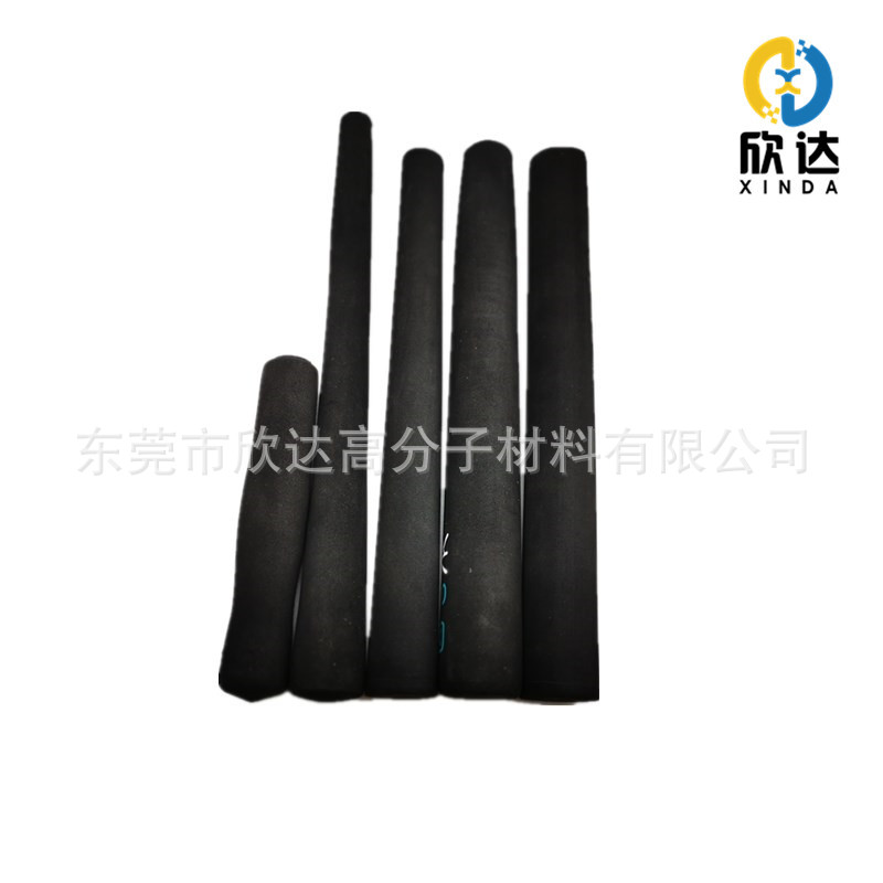 eva管套 黑光海绵手把套管 自行车防滑泡棉管批发