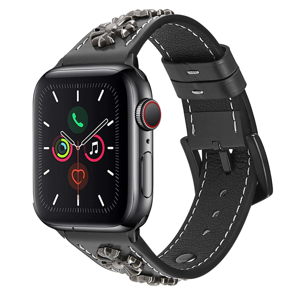 Часы Apple седьмого поколения Croxin кожаный ремешок подходит