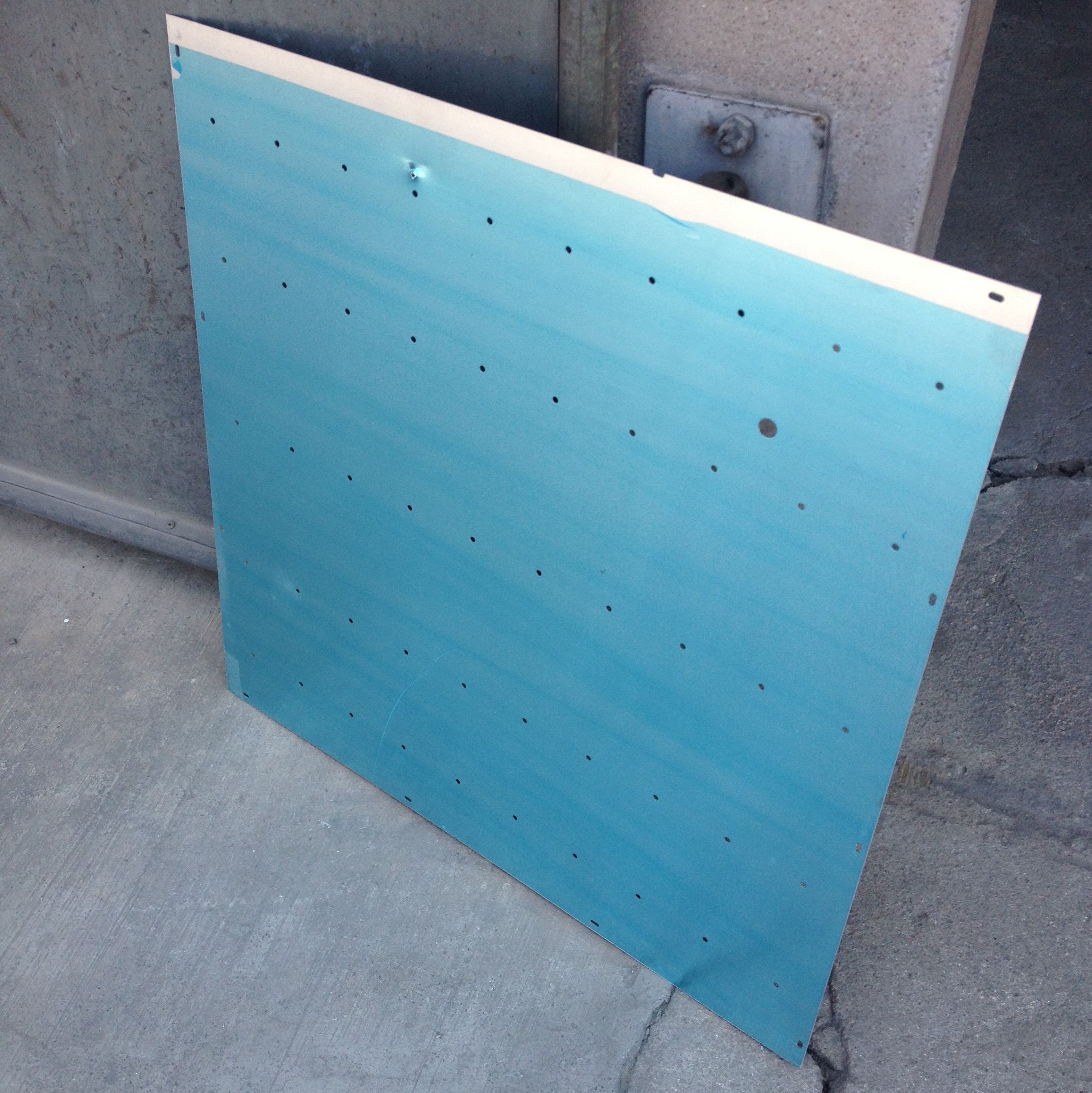 【海盐浩通】600*600铝板 铝冲压件 灯具背板 表面贴膜 背光板