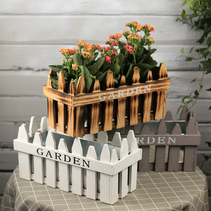 Place of Origin Source of goods supply woodiness Rectangular Flower pot Specifications Botany Scindapsus Flower basket Countryside fence decorate Green plant wholesale