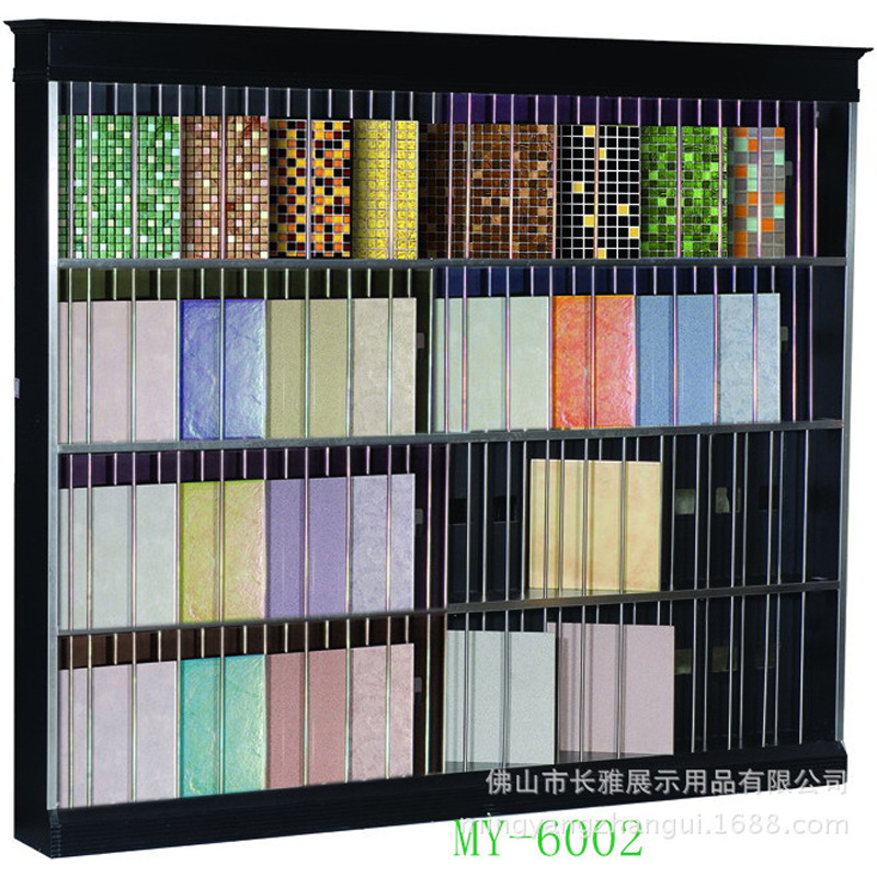 供应艺术马赛克展具展示架展柜陈列架瓷砖展具马赛克样品陈列架