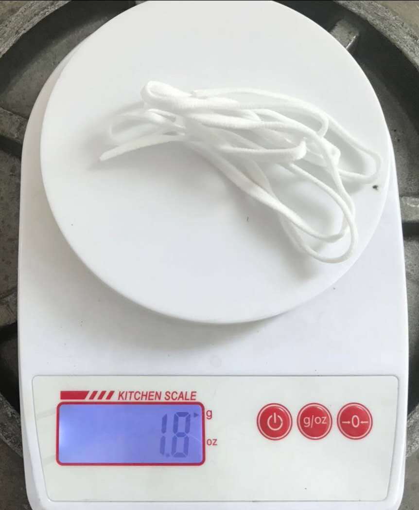 现货4mm扁空心带 绳 氨锦纶环保弹力 可按客户指定尺寸剪