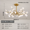 Scandinavian ceiling lamp for living room, modern and minimalistic creative lights