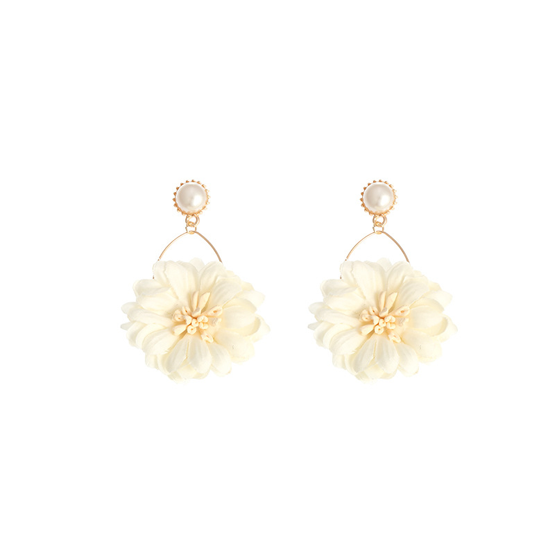 Fashion Daisy Alloy No Inlaid Earrings display picture 2