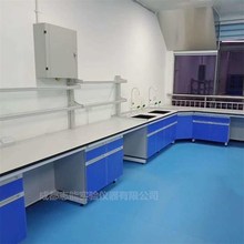 四川成都定做耐酸鹼理化板鋼木實驗台鋼木邊台中央試驗台實驗桌