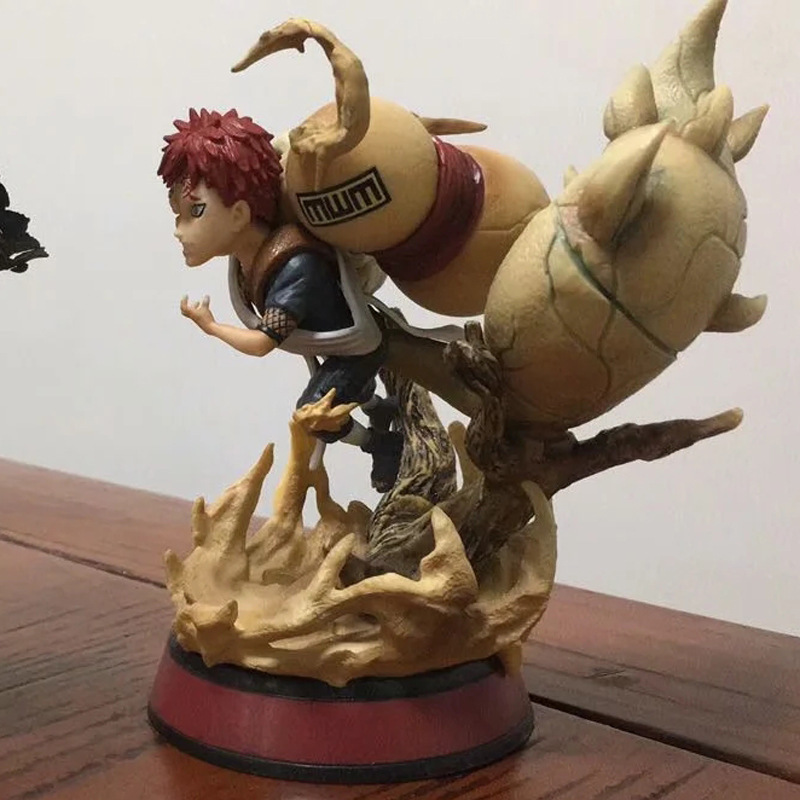 智贝详情图_5火影忍者风影砂暴一尾守鹤半兽化我爱罗手办模型车