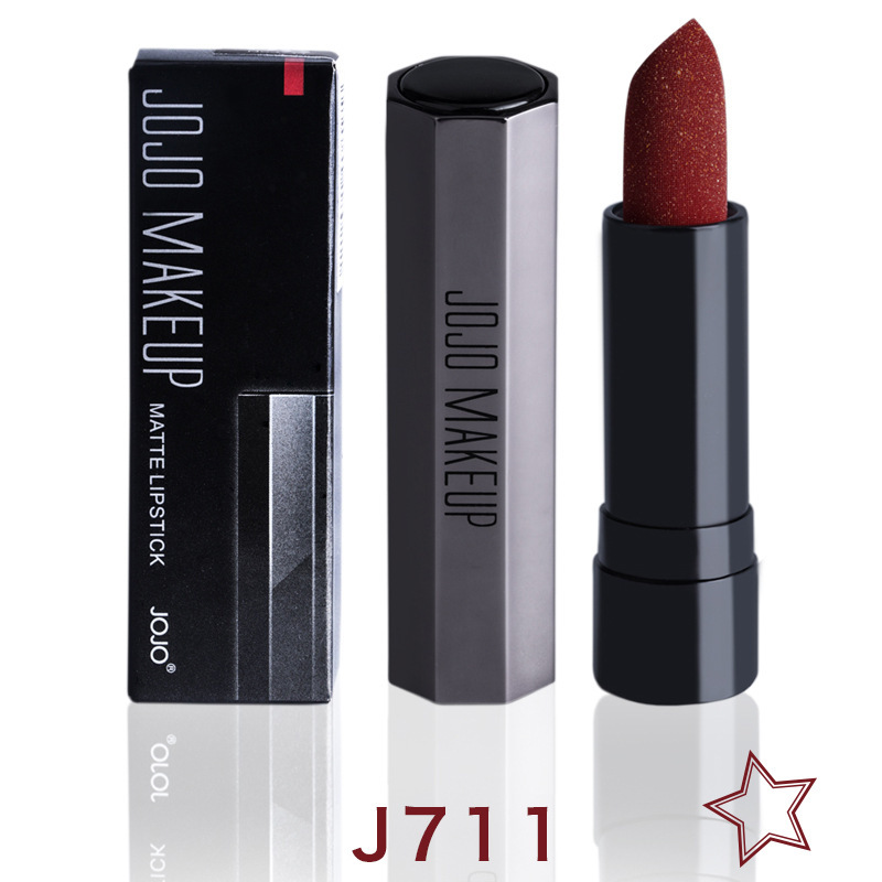 JOJO星光磨砂雾面唇膏丝绒哑光持久不掉色显白豆沙色口红抖音同款