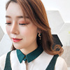 South Korean goods, earrings, long universal ear clips, internet celebrity, no pierced ears