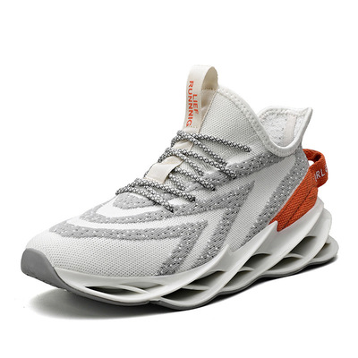 2020秋季新款男時尚百搭運動鞋飛織透氣潮流休閑鞋青春跑步鞋代發