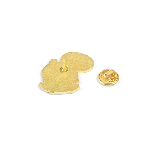 Student cute animal little yellow duck brooch what the duck cartoon pin enamel anti-exposure buckle