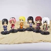 Q version large Naruto 6 models/height about 11cmopp bag + base
