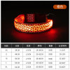 Pet products Dog lighting collar can charge LED neck ring teddy golden hair large, medium -sized dog pet collars