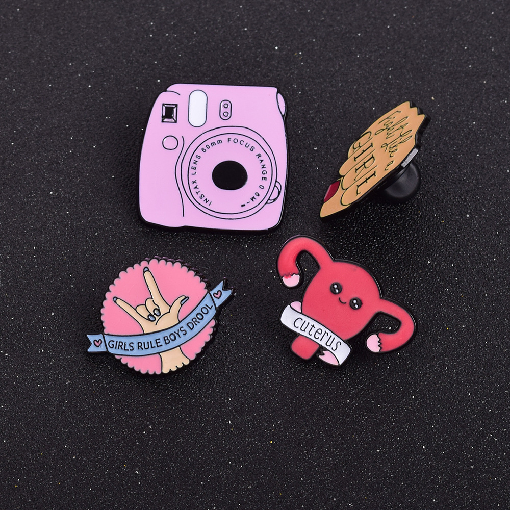 Cute Color Brooches Anti-empty Animal Funny Dripping Brooch display picture 5