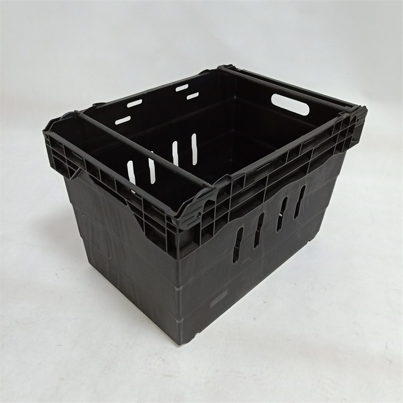 黑色绿色商场专用周转箩活动节假日专用摆放箩陈列塑胶框厂家直销