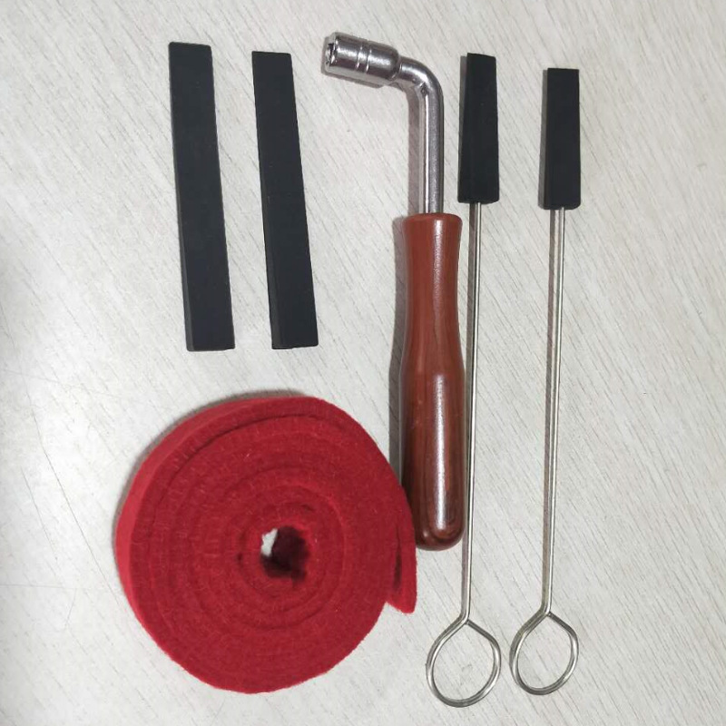 Cross-border hot selling piano tuning tools simple 6-piece 8-piece set tuning stopper with tuning wholesale tuning wrench