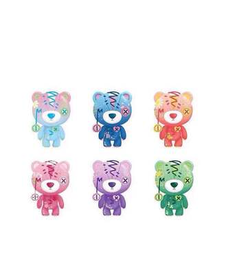 动漫 批发  3代 撕裂熊 盲盒 花花世界 系列 公仔 手办 模型