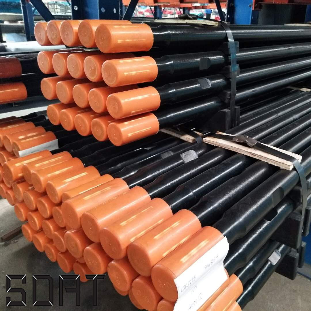 T38/57-3050台车钻杆 六方快接钎杆  台车掘进钎杆 螺纹可定制