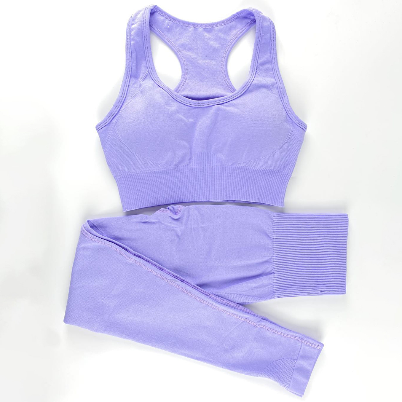 Seamless Knitted Sports Yoga Suit NSNS23587