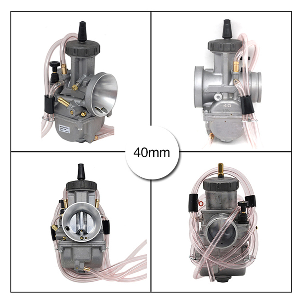 Atv Motorcycle Universal Carburetor Pwk33 35 34 36 38 40 42mm + Oil Nozzle Measuring Hole