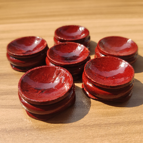Crystal Ball Base Wooden Stand with Glow-in-the-Dark Ball, 3cm Plastic Round Stand, Supplier Wholesale