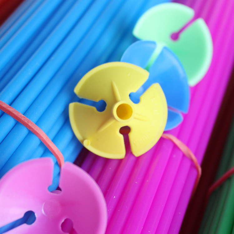 Globo de látex Rod Holder 40cm varilla de plástico globo accesorios Copa palo publicidad globo nuevo material de producción