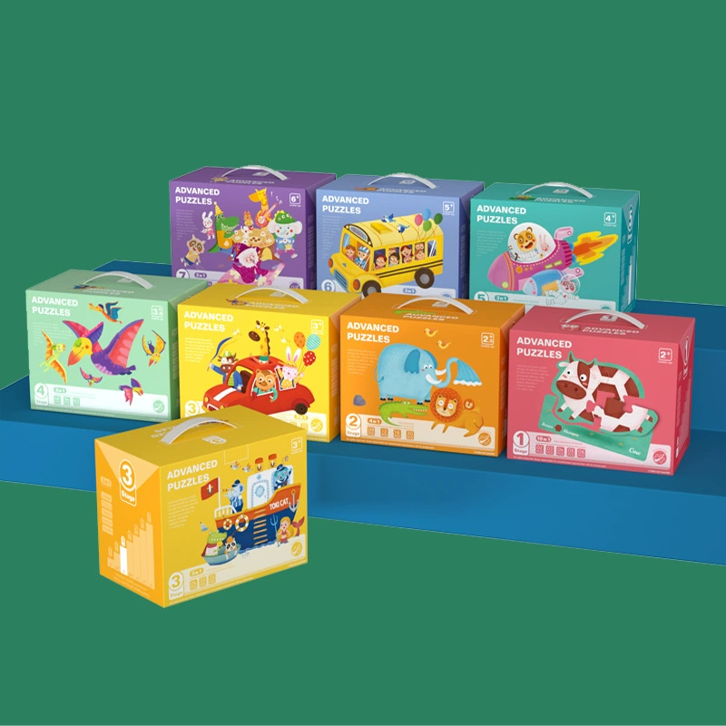 Головоломка для раннего возраста, деревянная игрушка для мальчиков и девочек, раннее образование