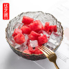 Japanese glossy brand tableware, fruit glass bowl home use for fruits and vegetables, set