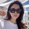 Sunglasses hip-hop style, retro brand sun protection cream, internet celebrity, 2020, new collection, European style, UF-protection