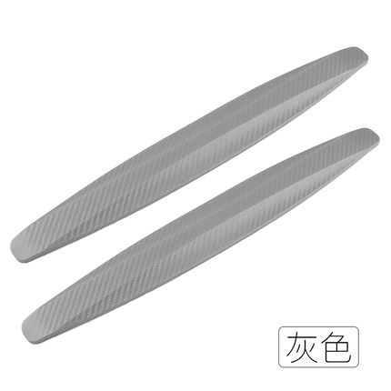 Pegatinas decorativas para parachoques del coche pala delantera y trasera tira antiarañazos tira adhesiva anticolisión suministros de modificación de cuerpo universal
