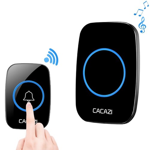 Wireless Doorbell Home Smart Home Doorbell Elderly Call Button Wireless Long Distance Remote Control Doorbell Waterproof
