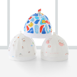 Вязаная хлопковая детская шляпа для новорожденных 0-3 месяца детская шляпа плода 821088
