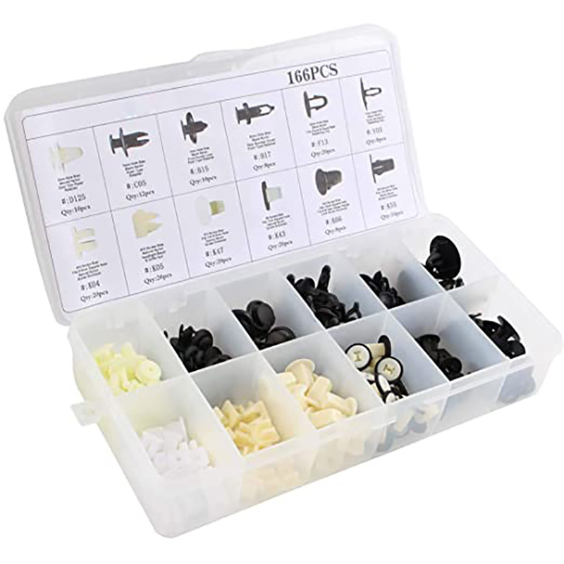 Adecuado para Mitsubishi accesorios del coche al por mayor clip hebilla herramienta combinación coche desmontaje destornillador caja HE48