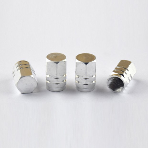Aluminum alloy car valve cap car valve cap valve core tire personalized valve 4 pieces